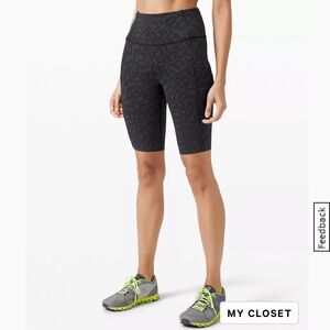 Lululemon fast and free short 10” Sz8